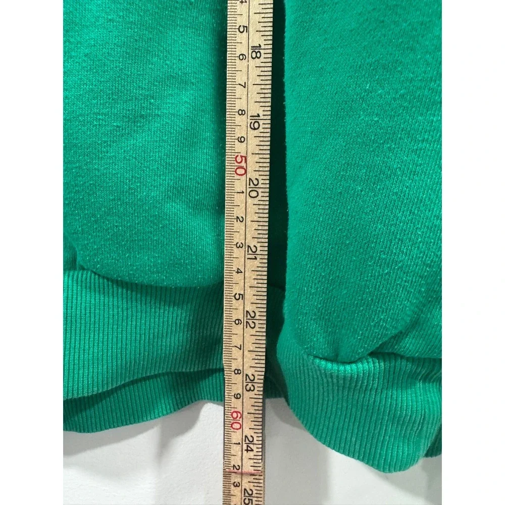 Alo Yoga Green Accolade Oversized Crewneck Sweatshirt Pullover Women Size Small